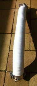 Witte Glasvezel Uitlaatband – 100 x 2mm x 50 m | Hittebestendig tot 550 °C