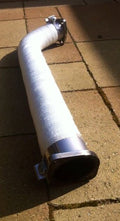Witte Glasvezel Uitlaatband – 100 x 2mm x 50 m | Hittebestendig tot 550 °C
