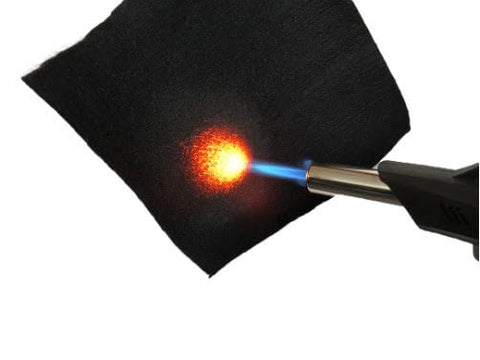 Op maat gemaakt | 3 mm | CARBONFLECT hittewerend  koolstofvezel doek tot 630 °C.