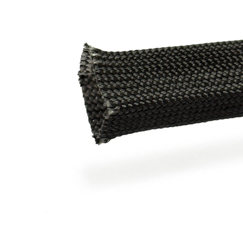 Premium Hittebestendige hoes Zwart tot 550 °C - 30  mm x 2.5m