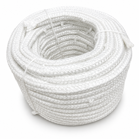 550 °C  | 14 mm x 25 m Hittebestendig koord | Kachelkoord vierkant
