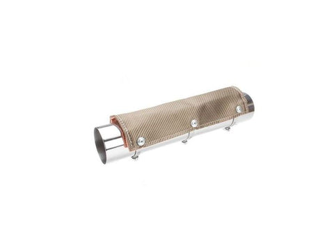 Uitlaat hitteschild universeel Titanium