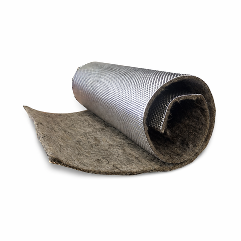 122 x 53 cm  | 4 mm | Form-A-Shield™ | Hittewerende mat basaltvezel met stevige aluminium laag tot 982 °C