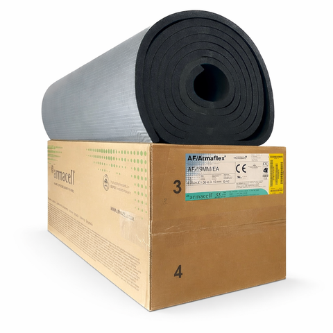 10 mm | 10 m² | Armaflex mat AF - self-adhesive + Microban® antimicrobiële en brandwerende bescherming