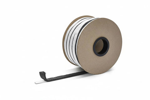 550 °C  | HD 20mm x 3 mm x 50 m Hittebestendige afdichting  met zelfklevende laag  - Kachelkoord plat