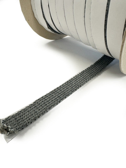 550 °C  | HD 20mm x 3 mm x 50 m Hittebestendige afdichting  met zelfklevende laag  - Kachelkoord plat