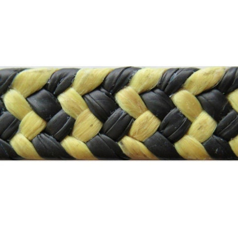 Stopbuspakking – Zebraweefsel van Aramide garen en gegrafitiseerde PTFE | Gland packing Arampak ZG 320