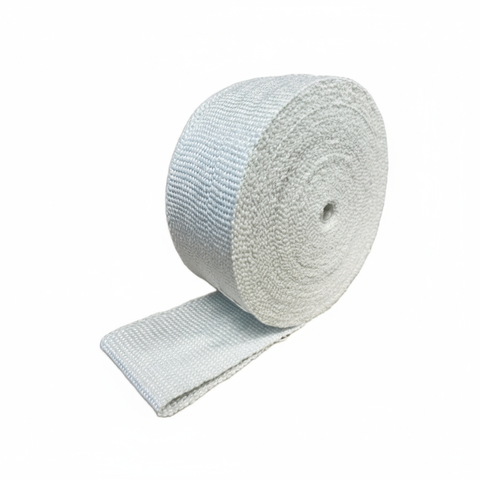 550 °C | Keramische uitlaatband - glasvezel versterkt -150 x 2mm x 50m