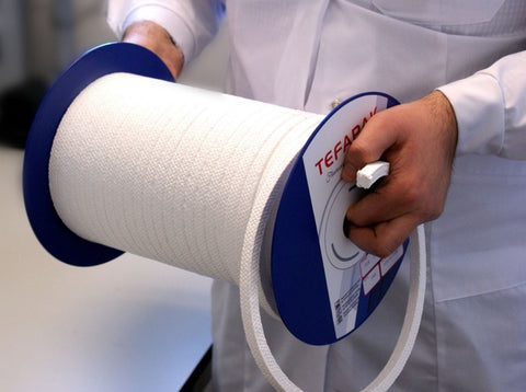 Stopbuspakking – Voedselveilige PTFE Pakking | Gland packing Tefapak PUR 200