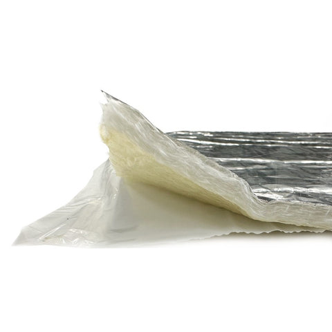 7 mm | 100 x 50 cm | THERMO BLOCK zelfklevend  hittewerende glasvezel isolatiemat