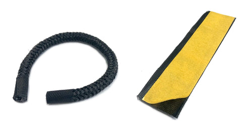 25 mm x 15 cm Hittebestendige eindtape  | Voor een strakke afwerking