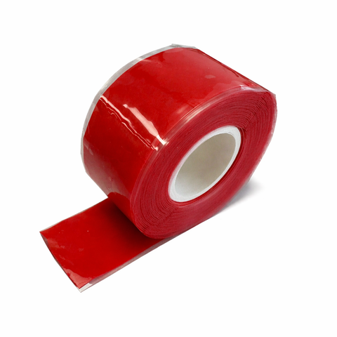Siliconen tape zwart – 25 mm x 3,6 m - Geschikt tot  260 °C