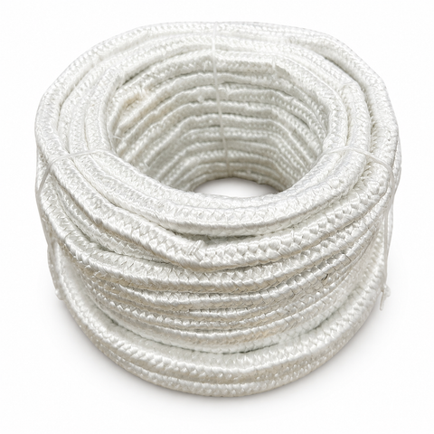 550 °C | 12 mm x 25 m Hittebestendig koord | Kachelkoord vierkant