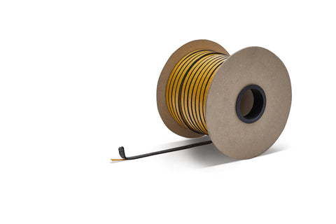 550 °C  | 10mm x 3mm x 25m Hittebestendige afdichting  met zelfklevende laag  - Kachelkoord plat