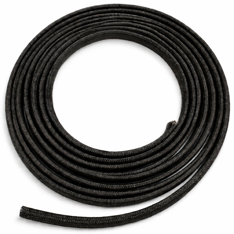 Premium Hittebestendige hoes Zwart tot 550 °C - 6 mm x 2.5m