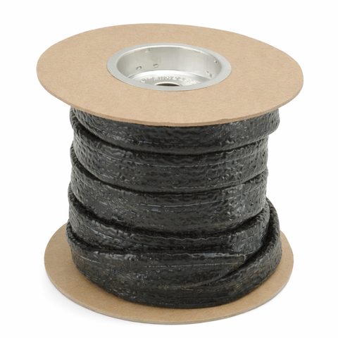 Ø 19 mm x 15m | Hittebestendige silicone isolatiekous  - Zwart