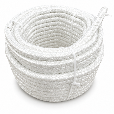 550 °C  | 10 mm x 25 m Hittebestendig koord | Kachelkoord vierkant