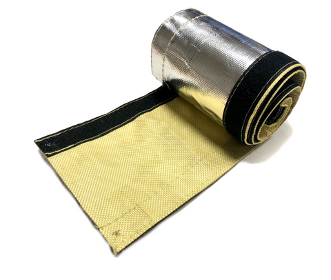 Hitte Reflecterende Kevlar Isolatiekous – Ø 40 mm | Klittenbandsluiting | 1 meter