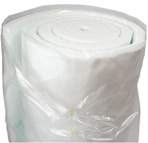 50mm Insulfrax LTX Isolatiedeken – hoogwaardig isolatiemateriaal voor extreme temperaturen - 610 x 3.660 mm
