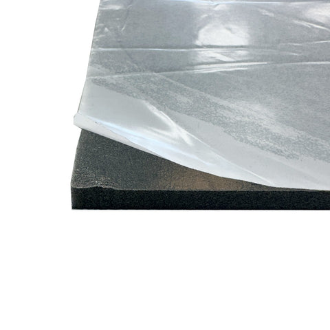 60x100 cm | 15 mm | Zelfklevend isolatieschuim - Hitte en oliebestendig  | FMVSS302 Brandclassificering