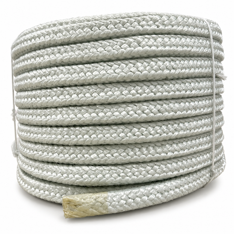 550 °C  | 16 mm x 25 m Hittebestendig koord | Kachelkoord vierkant