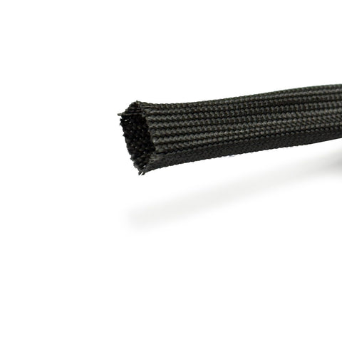 Premium Hittebestendige hoes Zwart tot 550 °C - 15 mm x 2.5m