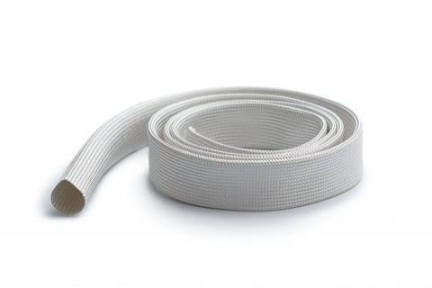 Premium Flexibele, lichtgewicht en hittebestendige glasvezel hoes tot 550 °C 30mm x 25 m