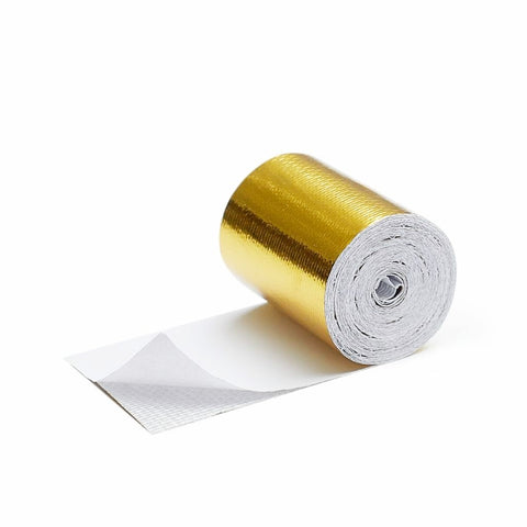 5cm x 5m Hitte reflecterende tape goud tot 400 °C