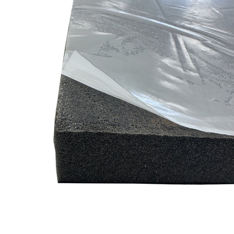 60x100 cm | 30 mm | Zelfklevend isolatieschuim - Hitte en oliebestendig  | FMVSS302 Brandclassificering