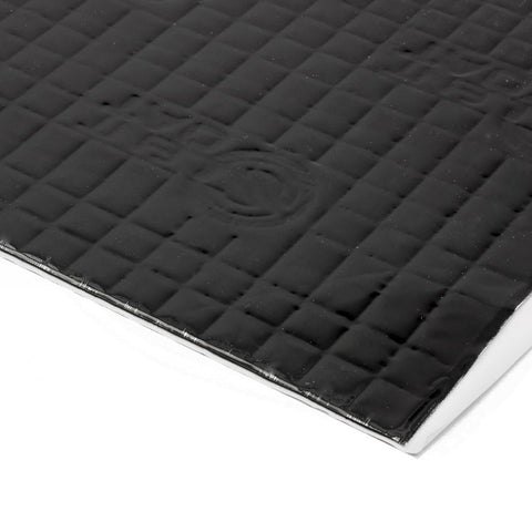 3.75 m² | 2 mm zwart | Silent Coat XL pack | Zelfklevende ontdreuning  matten - 10 XL vellen
