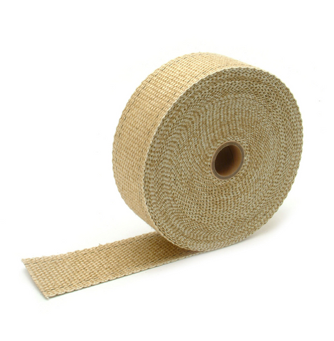 Beige glasvezel 5cm x 15m uitlaatband