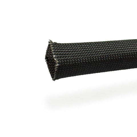 Premium Hittebestendige hoes Zwart tot 550 °C - 20 mm x 2.5m