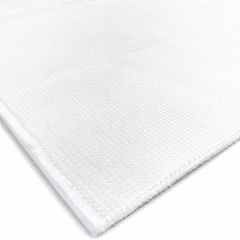 1 x 1m | 5 mm | 1000 °C | Volledig gestikte silica isolatie-deken met zelfklevende laag